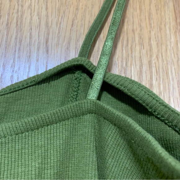 Open Edit Olive Color Bodysuit - Size Small - Picture 6 of 7